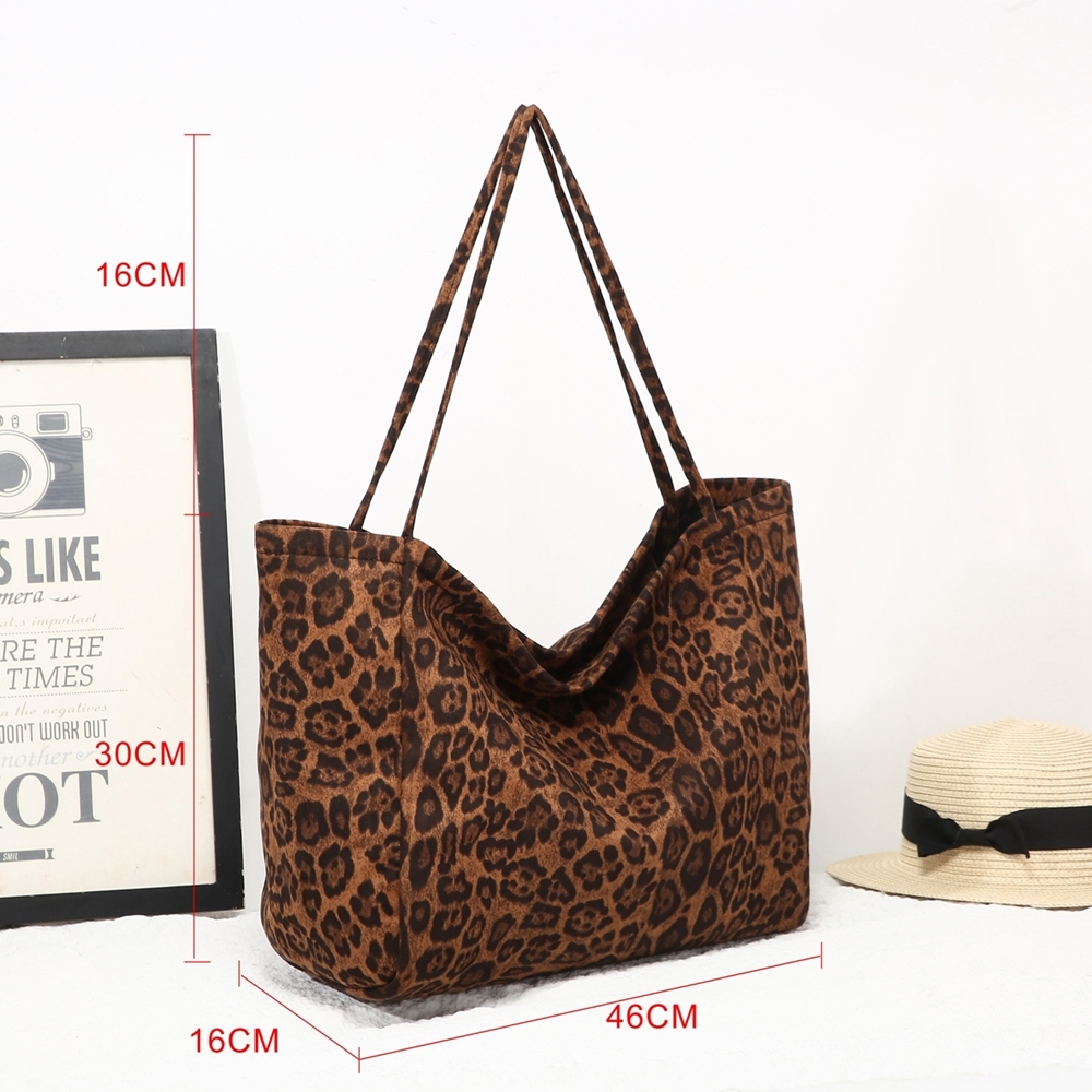 Kaz Leopard Signature Tote - Image 4